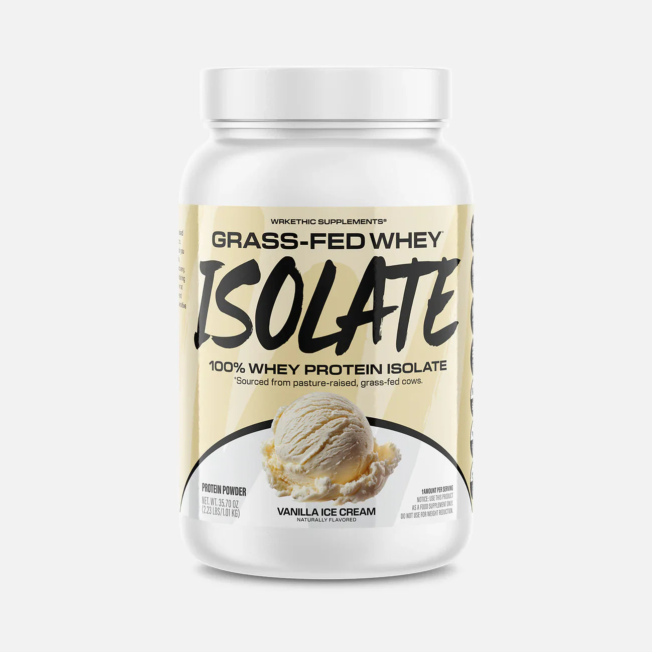 WRK ETHIC GRASSFED WHEY ISOLATE